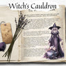 WITCH&#39;S CAULDRON GUIDE, Hecate Magic Potions, Rituals Spellcasting, fertility and rebirth, Potion Brew, Spellcasting, Scrying Printable - Morgana Magick Spell