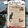 CAT MAGIC, Information Correspondences, Folklore, Witchcraft Feline Magic Spell, Wicca Spirit Animal, Magic Familiar, Halloween Black Cat - Morgana Magick Spell