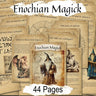 ENOCHIAN MAGICK and Angel High Magick Printable Book of Shadows, 44 Pages, Pagan Practical Magic, Morgana Magick Spell