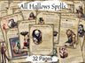 All Hallows, Halloween Printable, Spooky Book of Shadows, Vampire Blood, Werewolf Spells, Zombie Madness, Hell Fire & Potions, Nosferatu - Morgana Magick Spell