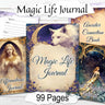 50 MAGIC lIFE, Logs Planners Journals, Shadow Work, Book of Shadows, Grimoire, 103 Printable pages, Celestial Notebook, Witchcraft