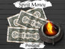 SPIRIT MONEY, Printable Wealth Magic, Haunted Ghost Ancestor Offerings, Money Blessing Joss Paper, Lucky Fortune Spell, Halloween Witchcraft - Morgana Magick Spell