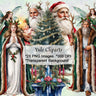 YULE CLIPART BUNDLE - Winter Solstice, 28 Watercolor Art PNGs for Pagan Ritual Altar - Commercial Use - Morgana Magick Spell