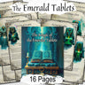 The EMERALD TABLETS, Book of Shadows, 16 pages of Wisdom from Thoth the Atlantean, Mysteries of Life & Divine Truth - Morgana Magick Spell