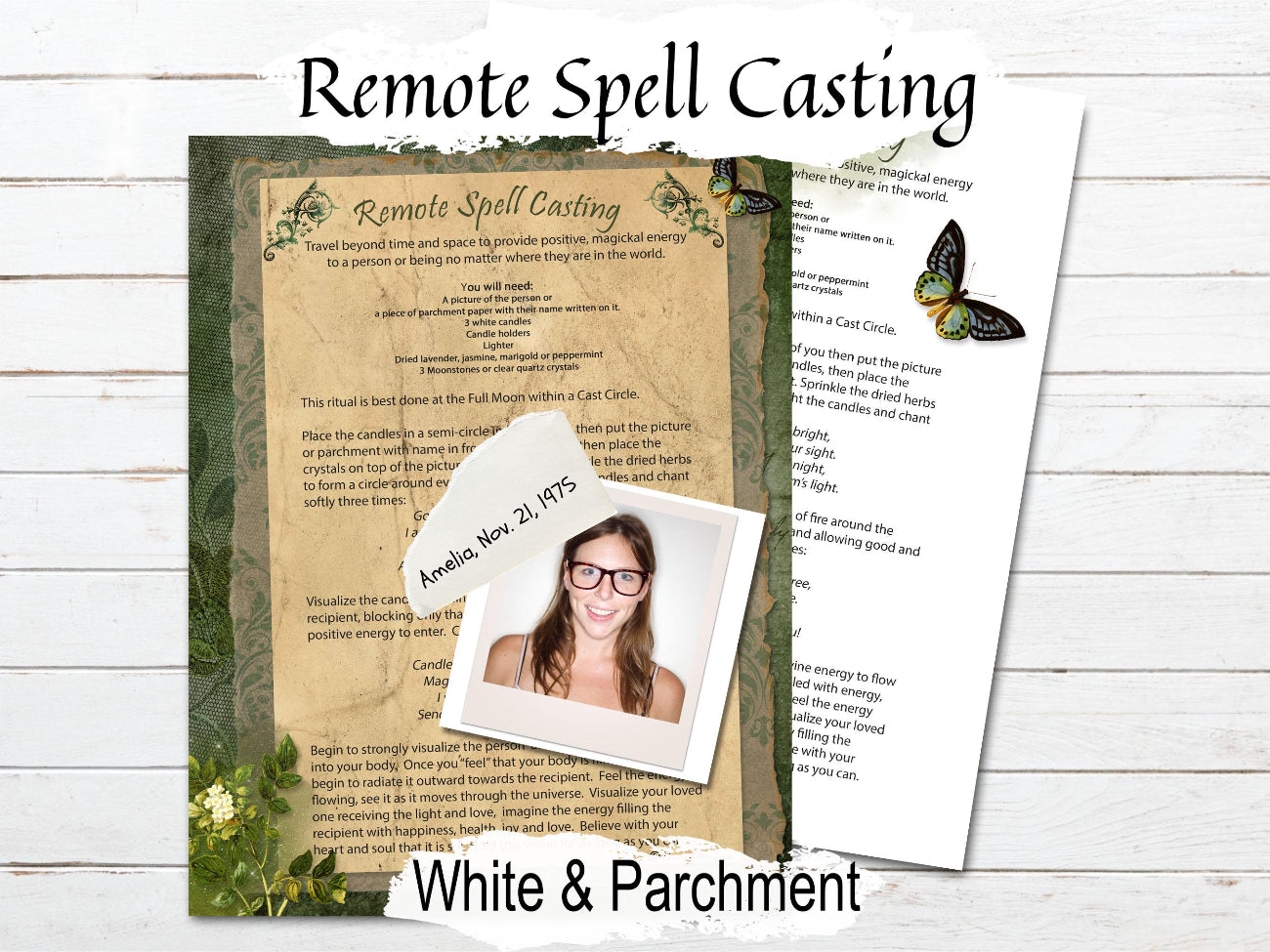 REMOTE DISTANCE SPELL, Sending Energy Across Time & Space Ritual,  Casting How to,  Wicca Magick, Crystal Ritual, Printable Spellbook Page - Morgana Magick Spell