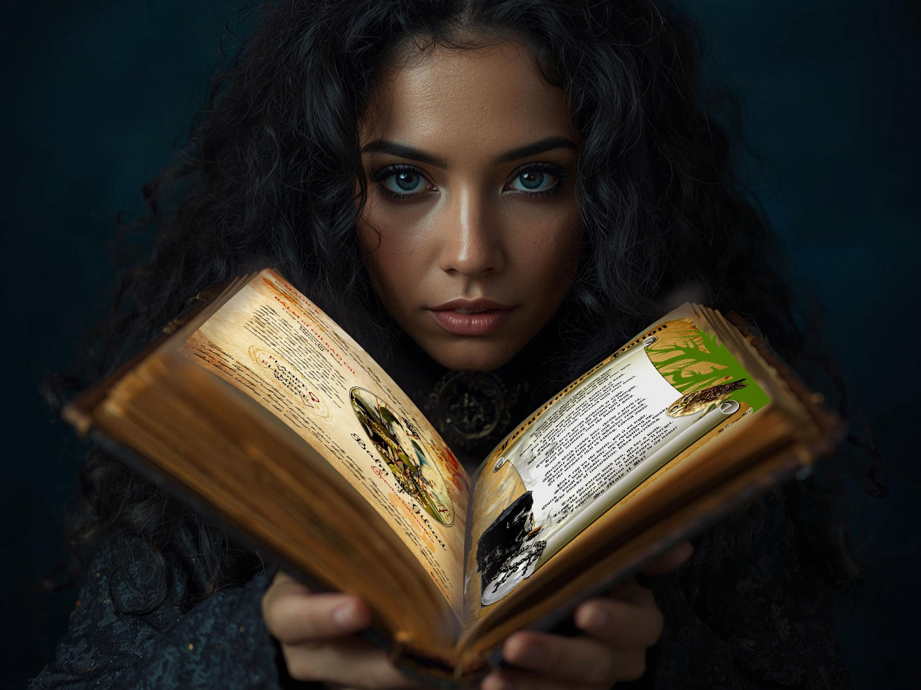 MAGICK POTIONS Bundle, Spellbound Teas Syrups Vinegars Ciders, Love & Banishing Potions