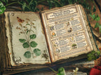 Protection Magick Infographic: 8 Folkloric Herbal Tincture Recipes & Traditional Intentions