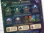 Types of Witches Infographic: A Pagan & Wiccan Guide to Diverse Paths, Witchcraft Printable Grimoire Page