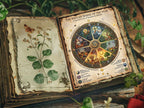 Wheel of the Year: Printable Infographic, Wiccan Calendar for Pagan Sabbats & Witchcraft Rituals
