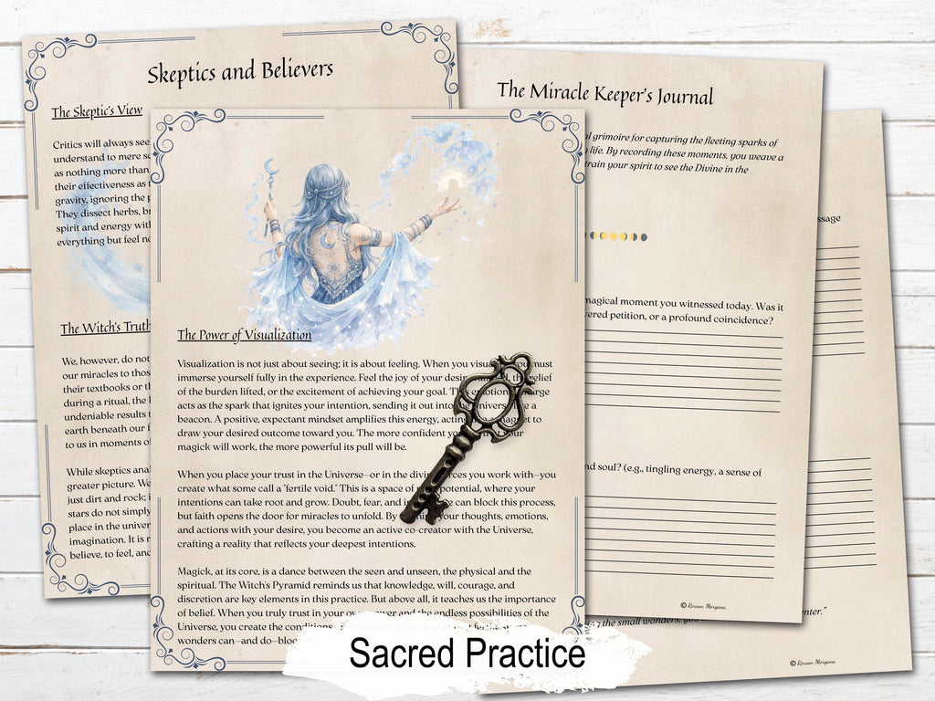 The Craft of Miracles: Awakening the Magic Within, Digital Download, 16 Pages, PDF Guide