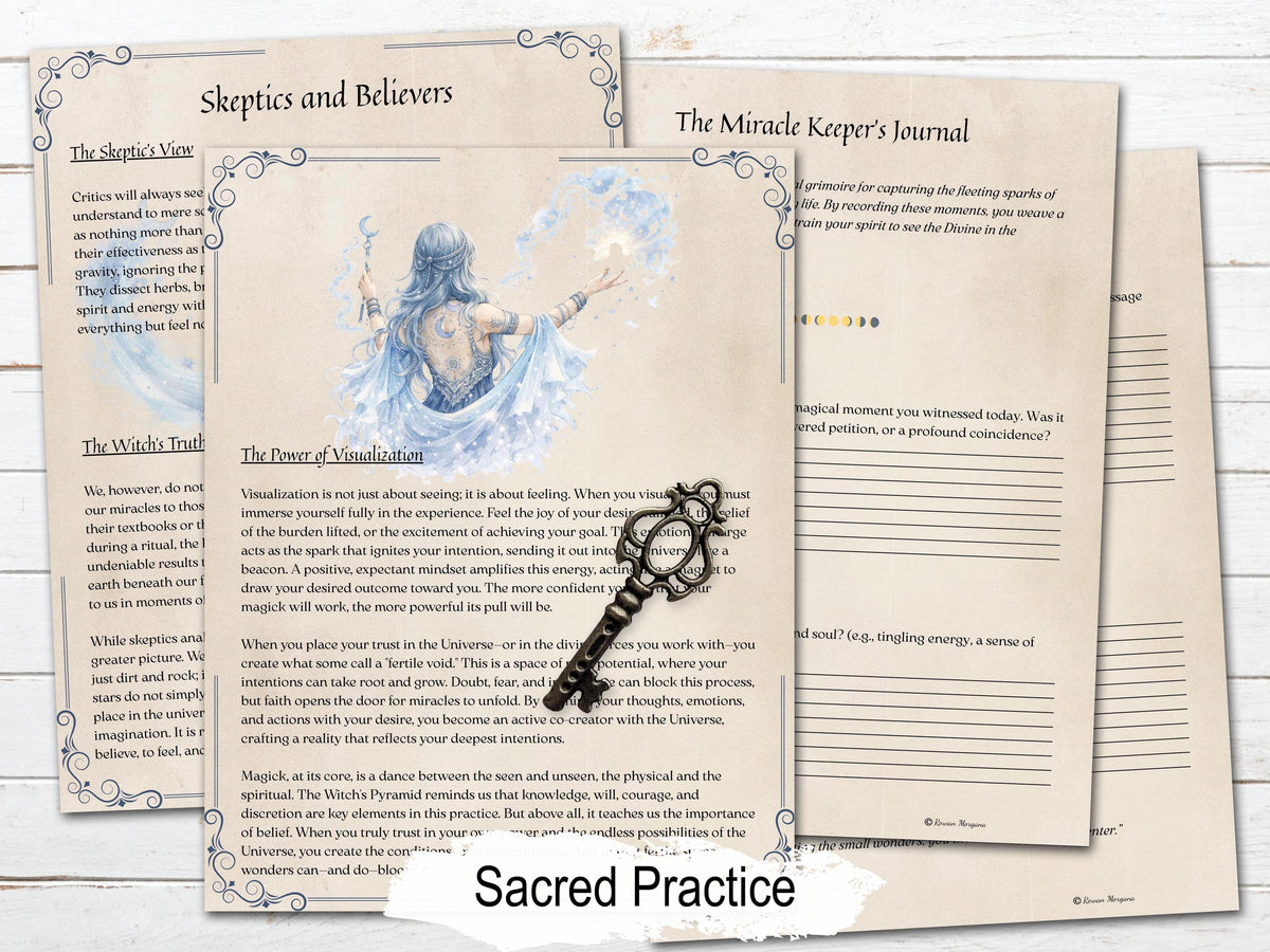 The Craft of Miracles: Awakening the Magic Within, Digital Download, 16 Pages, PDF Guide