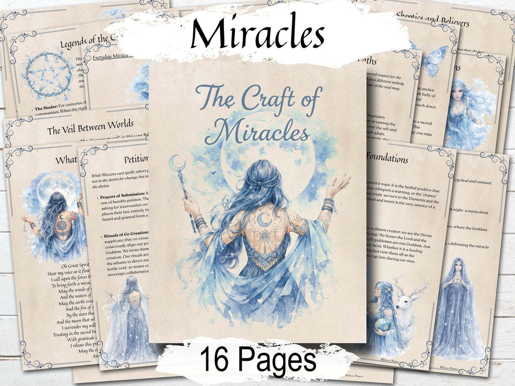 The Craft of Miracles: Awakening the Magic Within, Digital Download, 16 Pages, PDF Guide