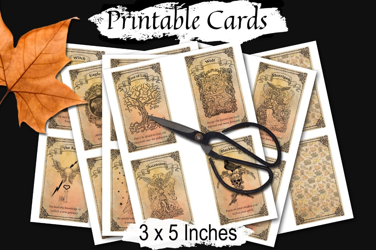Mabon Oracle Cards: Spiritual Guidance, Hidden Truths – Morgana Magick ...