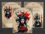 THE FURIES, Greek Mythology, Alecto Megaera  Tisiphone, Goddesses of Vengance & Justice,  Magic and Rituals, 16 Printable Pages - Morgana Magick Spell