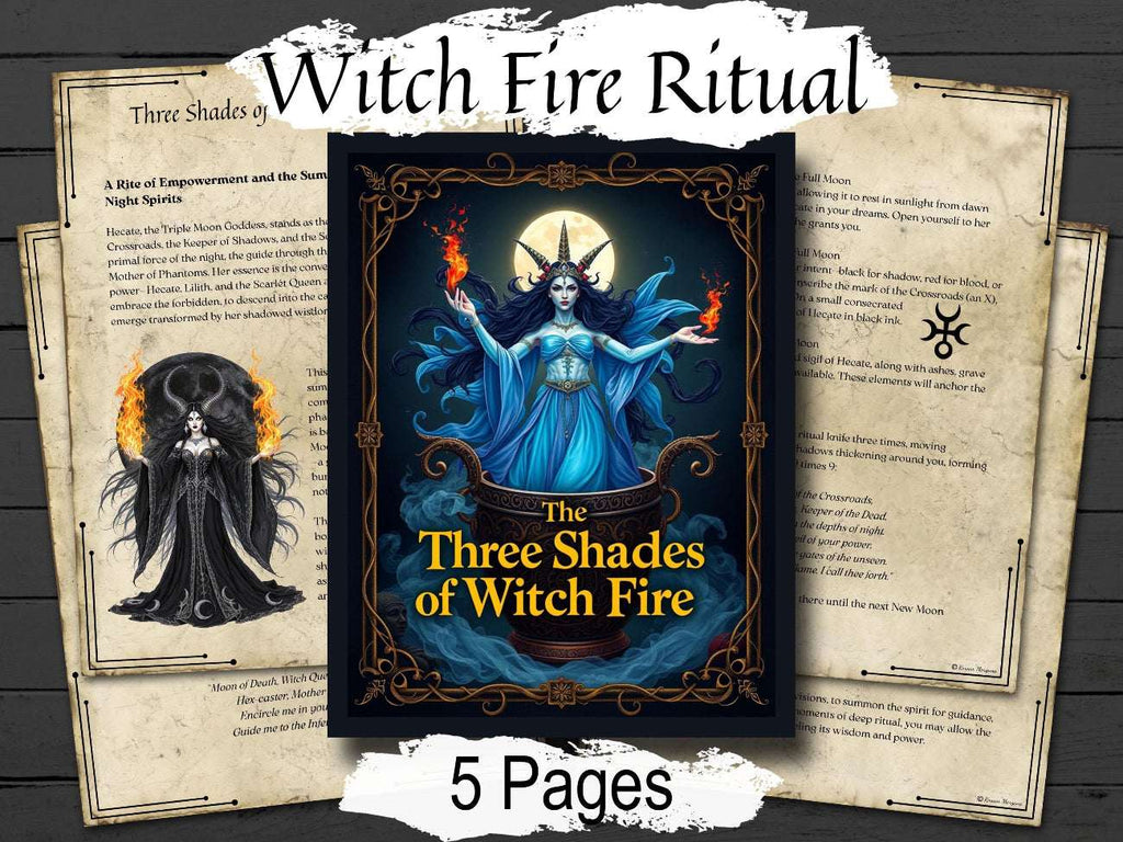 Hecate Witch Fire Ritual:  A Rite of Empowerment & Spirit Summoning