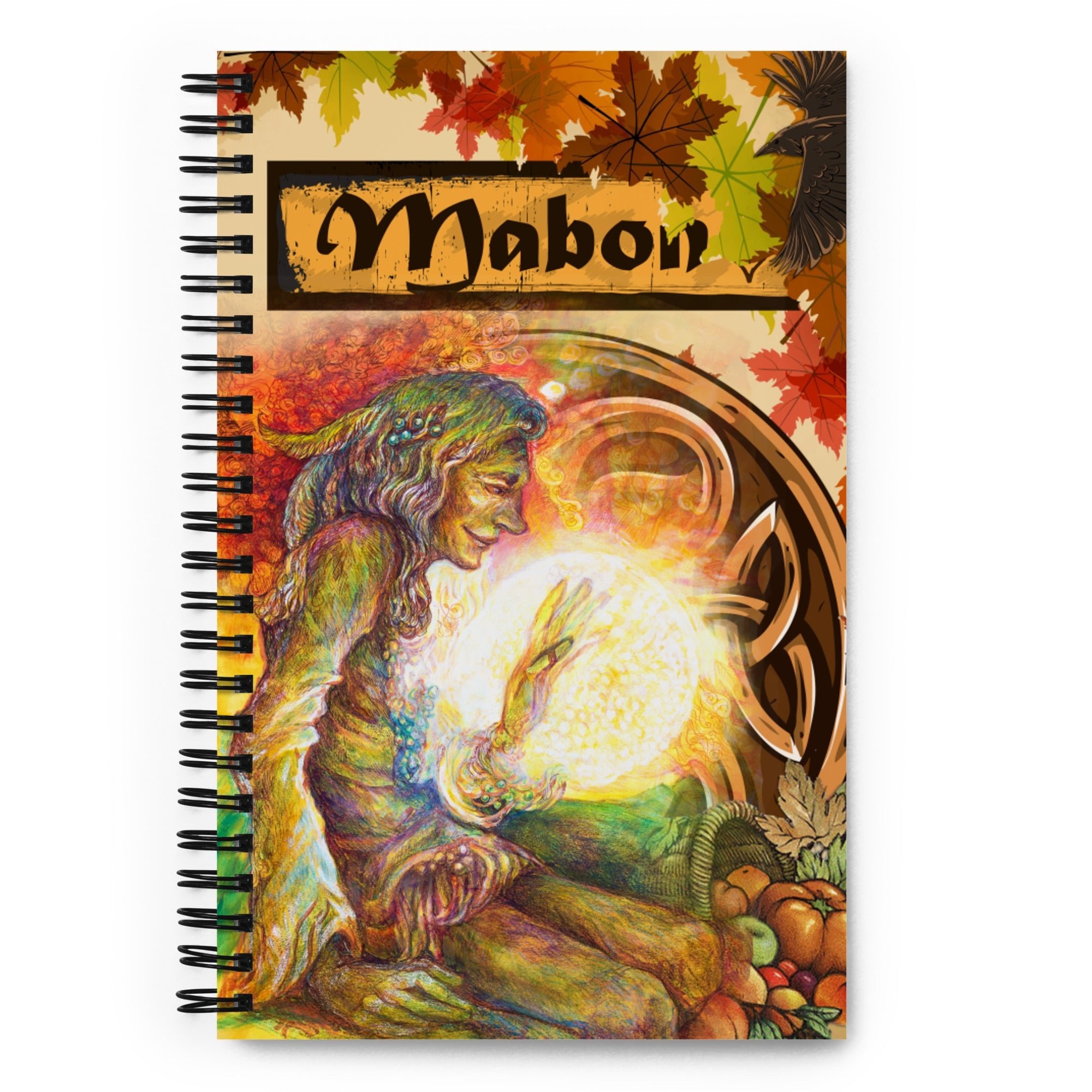 Mabon Spiral Notebook - Morgana Magick Spell